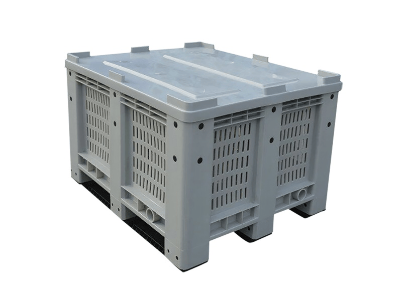 HDPE Vented Plastic Pallet Bins & Mesh Pallet Box