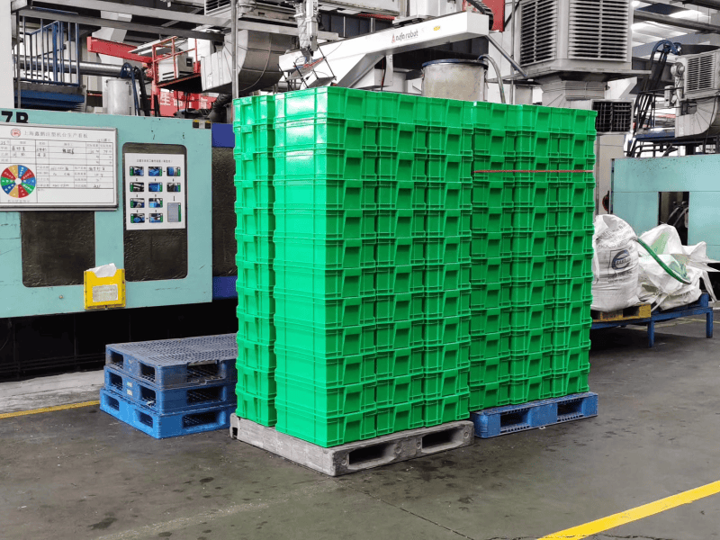 Plastic Crates factory inventory