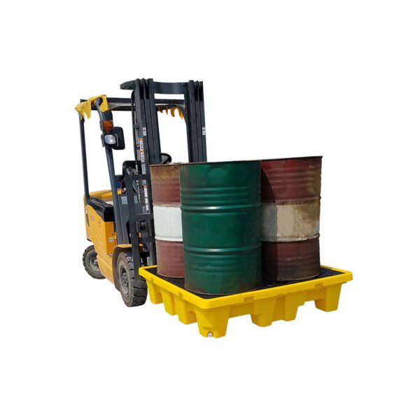 Heavy Duty Spill Containment Pallet for Oil & Chemical Storage - Image 2