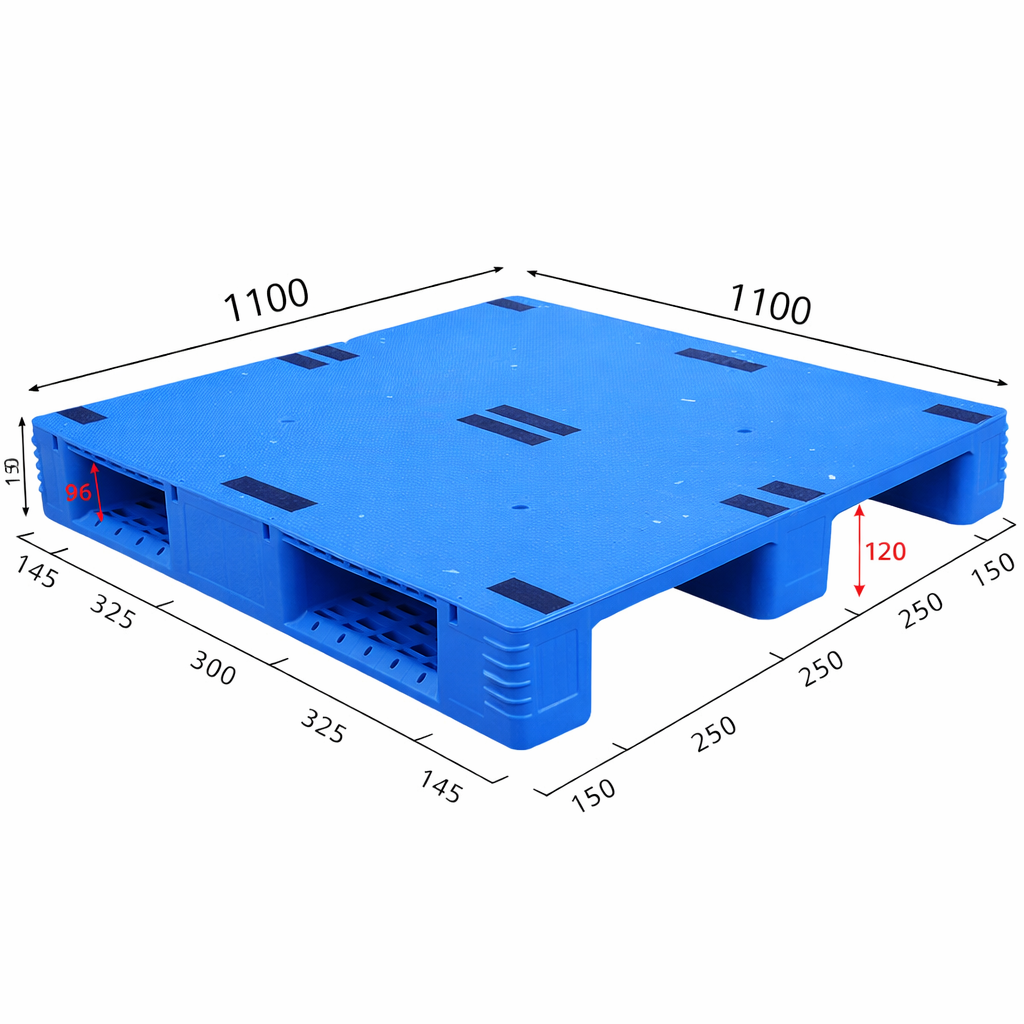 1100×1100mm Hygienic Plastic Pallet