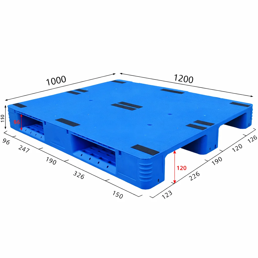 1200×1000mm Flat Top Plastic Pallet