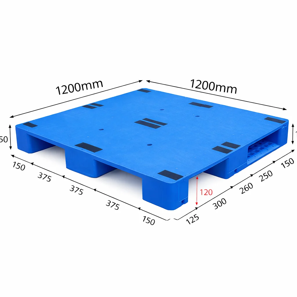 1200×1200mm Hygienic Plastic Pallet