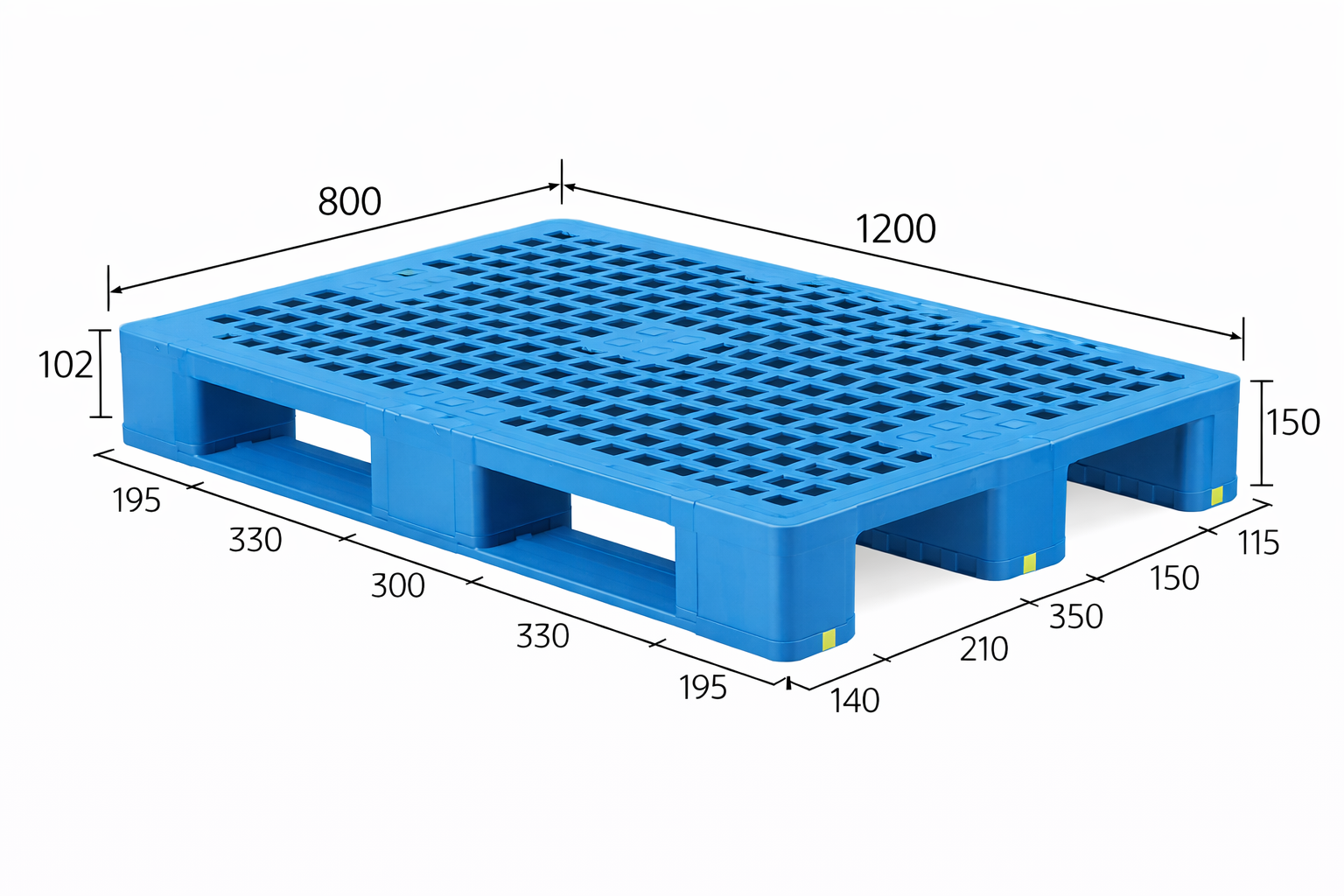 1200*800mm Plastic Pallet
