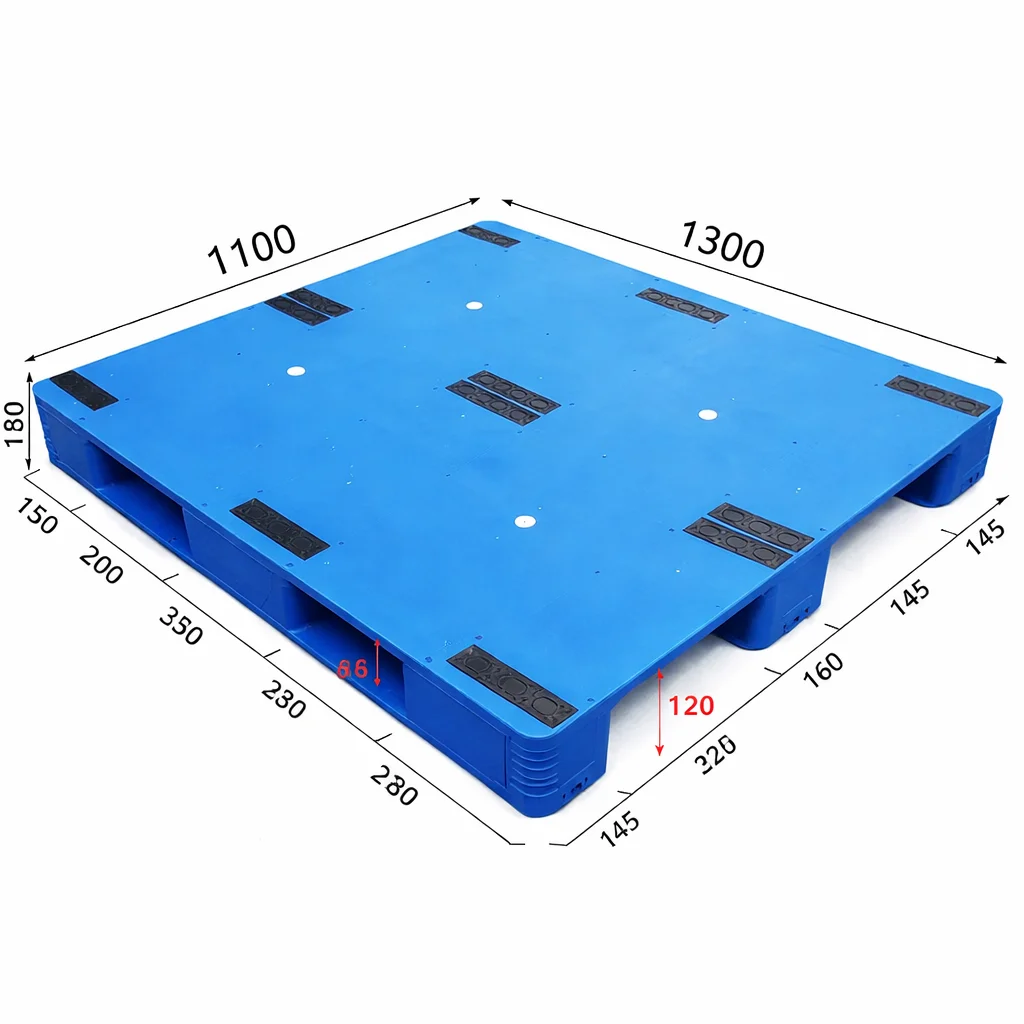 1300×1100mm Hygienic Plastic Pallet