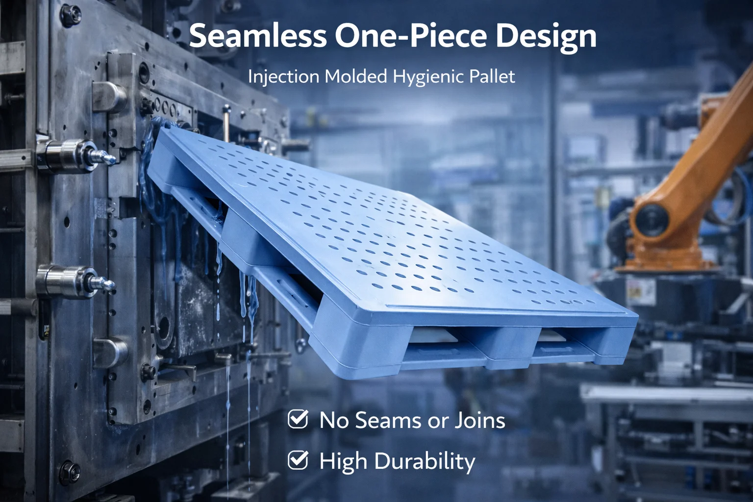 One-piece seamless construction