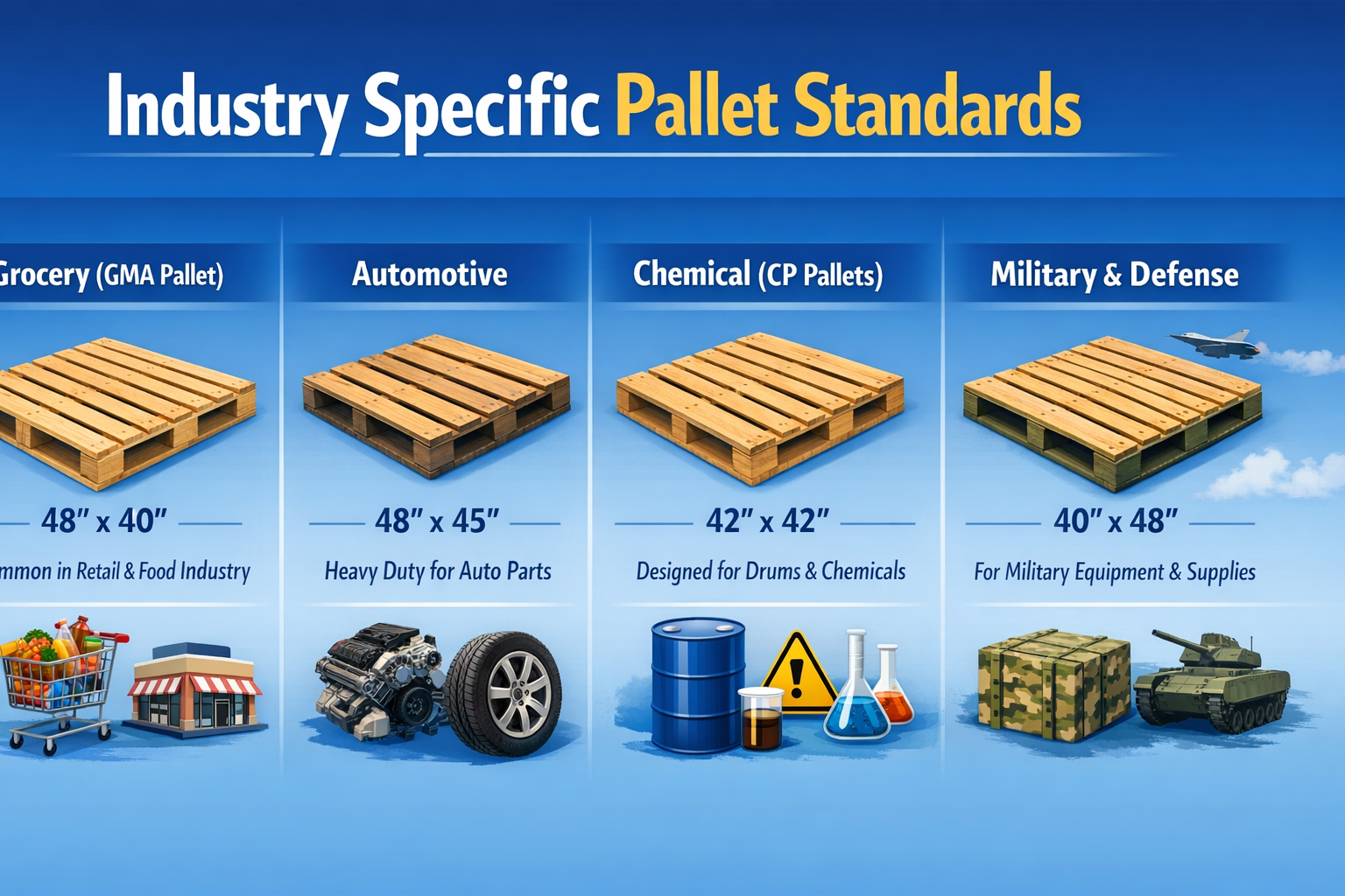 industry specific pallet standards