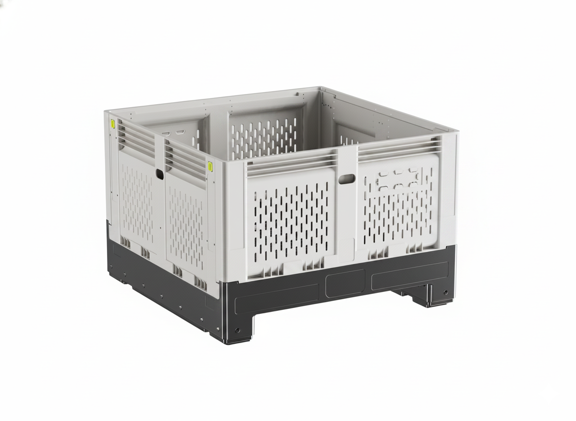 Collapsible Plastic Pallet Boxes