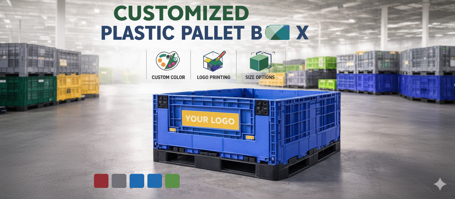Custom Plastic Pallet Box Example