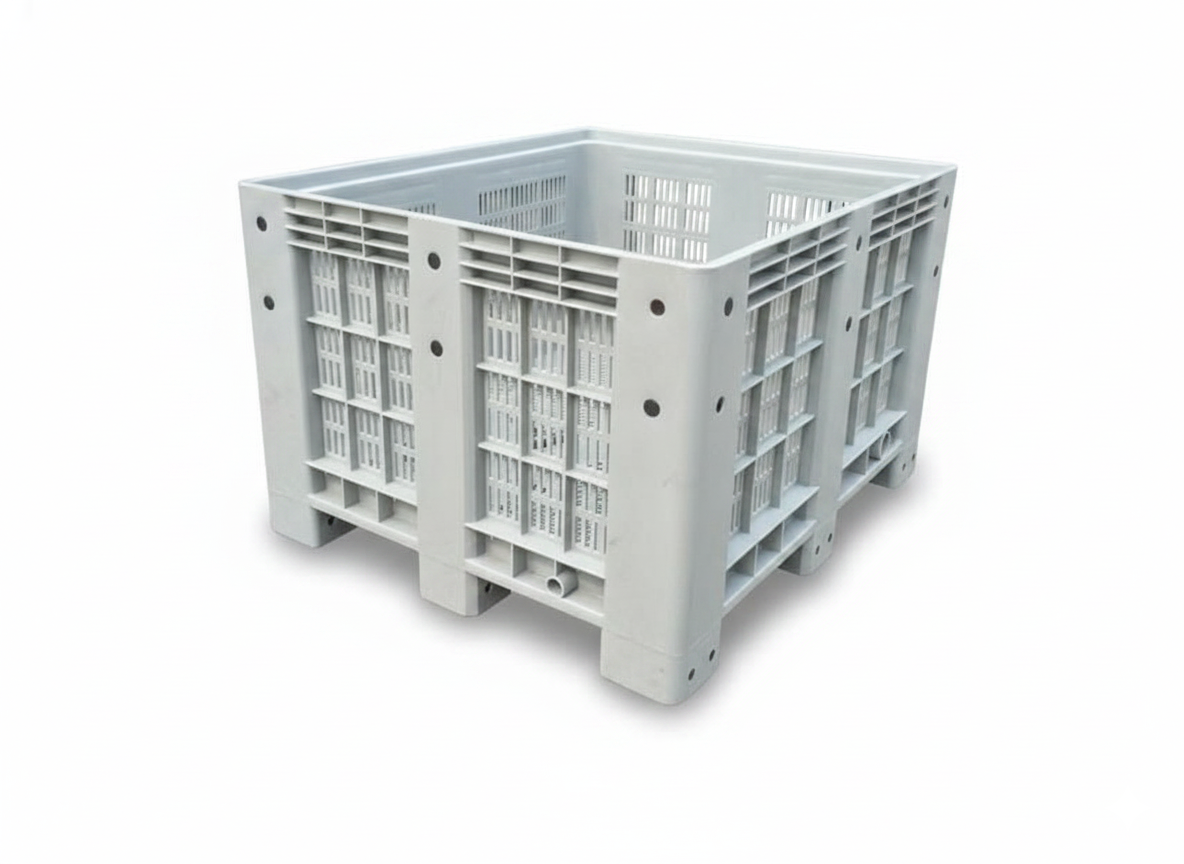 Vented Plastic Pallet Boxes