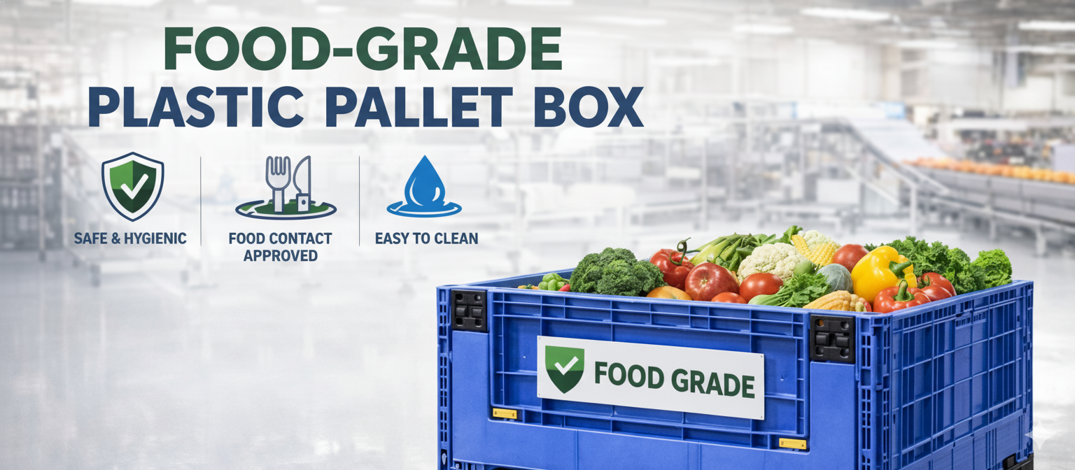 Food Grade Plastic Pallet Box