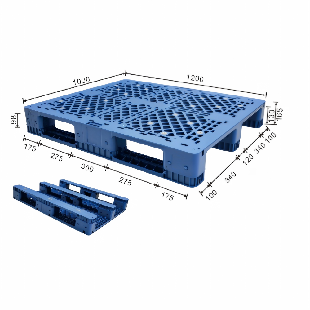 1200 x 1000 EU2 Rackable Plastic Pallet
