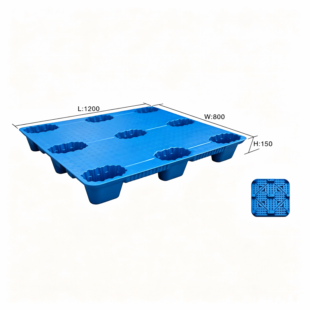 1200 × 800 Nestable Express Plastic Pallet