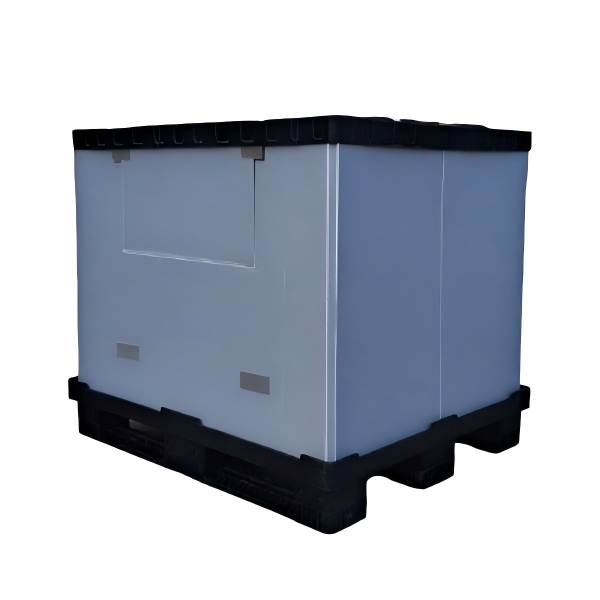 Plastic Enclosure Box 3-Runner Base pallet sleeve pack container