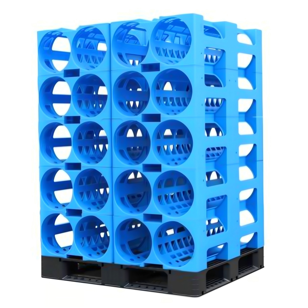 5 Layer 5 Gallon Water Bottle Rack