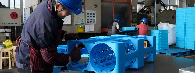 Manufacturing facility detail view - quality control