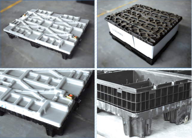 EU box die cast injection molded and thermoformed cover options