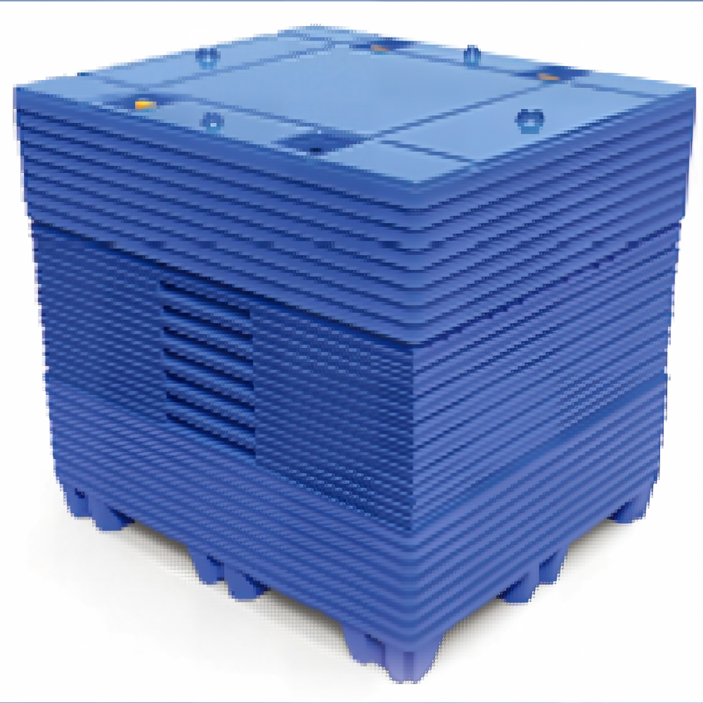 Separated sleeve pack components with 1 to 8 return ratio