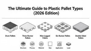 Guide to Plastic Pallet Types (2026 Edition)