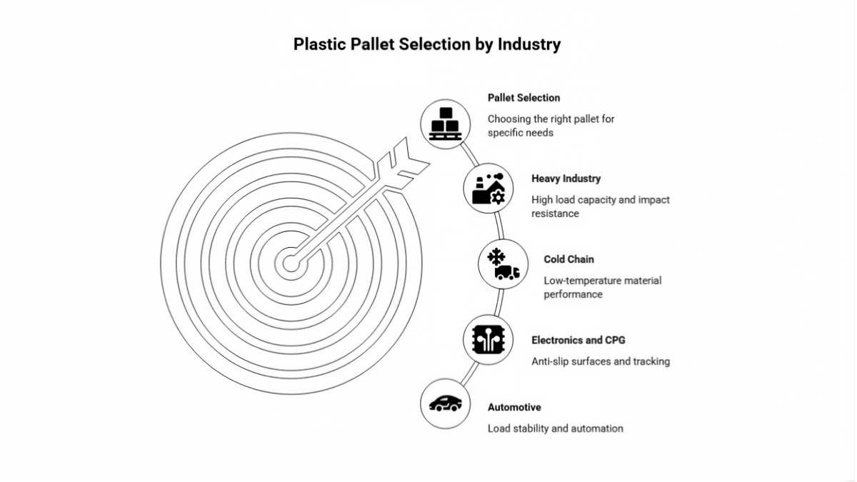 Which Plastic Pallet Types Fit Different Industries