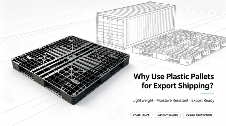 Why Use Plastic Pallets for Export Shipping