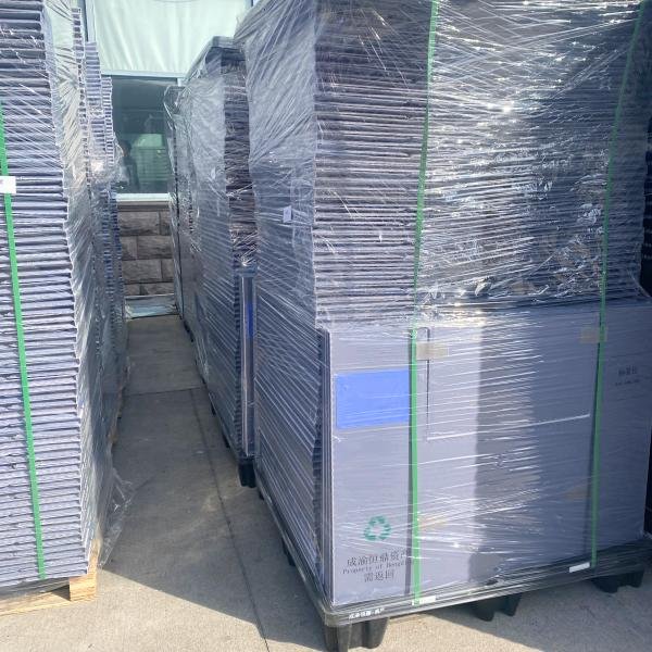 Reusable packaging assembly production