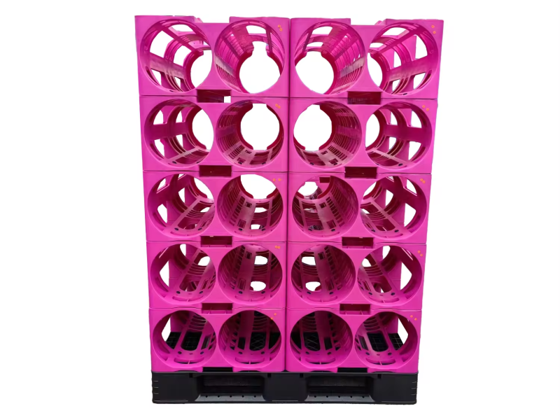 5 gallon stackable water bottle storage rack