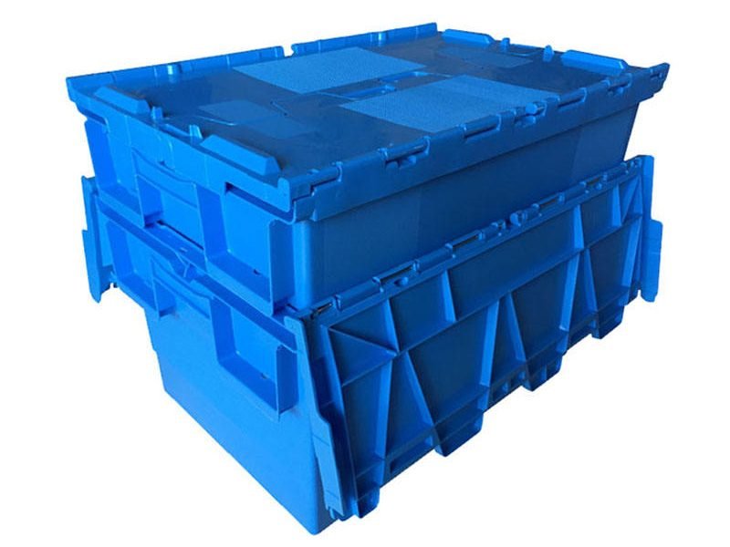 plastic moving boxes