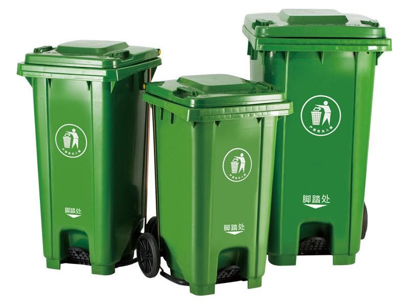 outdoor garbage bin