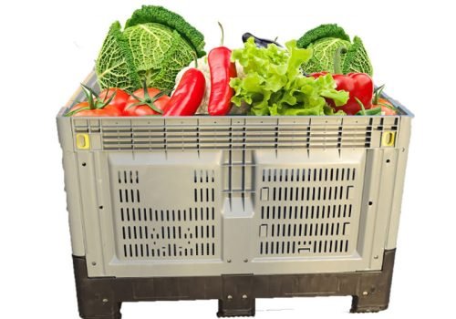 plastic pallet container