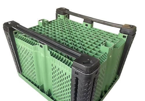 ventilated plastic pallet box