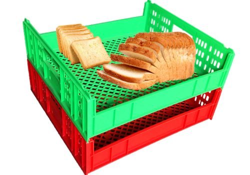 Bread Plastic Folding Crate