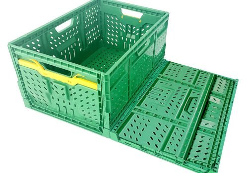 fruits and vegetable crates