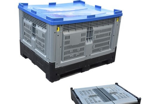 collapsible pallet boxes for fruits and vegetables